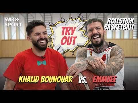Battle um den Korb: Rollstuhlbasketball ?? | TryOut mit EMMVEE x Khalid Bounouar | SWR Sport thumbnail