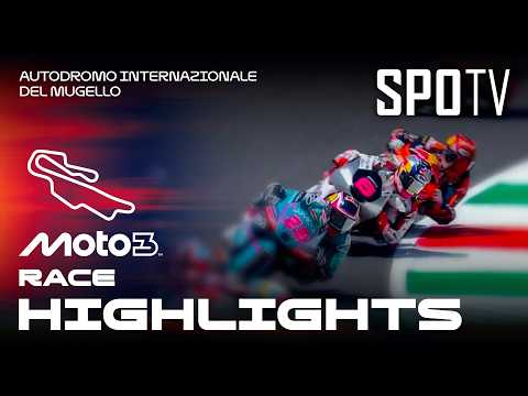Veda Ega Pratama Bikin Dag Dig Dug! Hakim Danish Podium - Moto3 Race | MotoGP™ Italia thumbnail