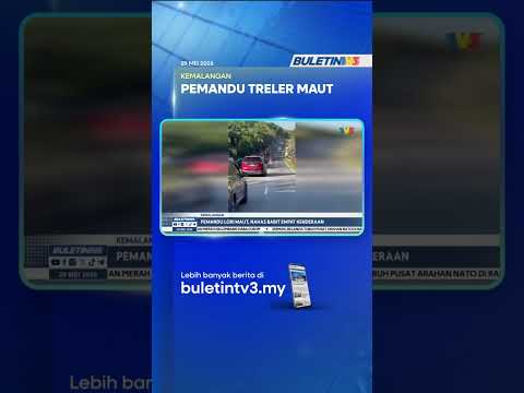 KEMALANGAN | Pemandu Lori Maut, Nahas Babit Empat Kenderaan thumbnail