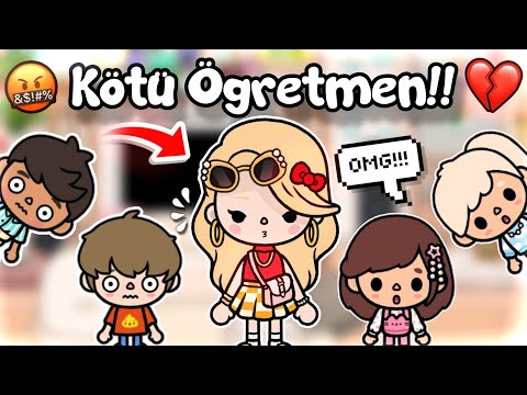 KÖTÜ ÖĞRETMEN?!?? / Toca Boca World Türkçe / Justin Toca thumbnail