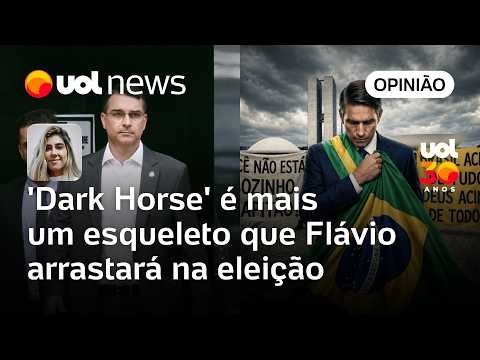 'Dark Horse' é mais um esqueleto que Flávio Bolsonaro arrastará na eleição | Letícia Casado thumbnail