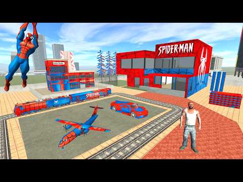 Franklin Change House to Spiderman City in Indian Bike Driving 3D thumbnail