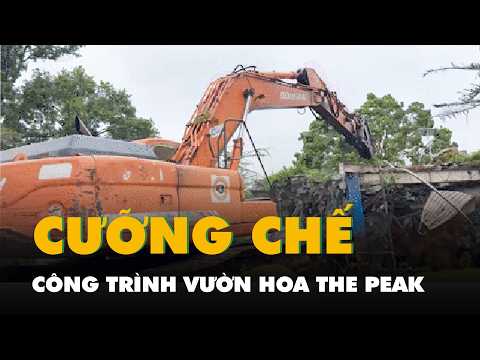 Video cưỡng chế công trình vườn hoa The Peak trên núi Điện Tiên, Phú Quốc thumbnail