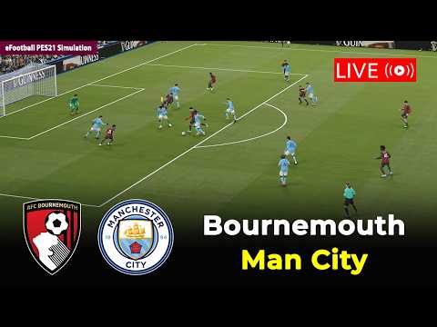 ?Manchester City vs Bournemouth | Premier League 25/26 | eFootball PES21 Simulation - 2 thumbnail