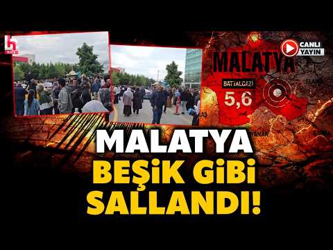 Malatya'da 5.6 Büyüklüğünde Deprem! Vatandaşlar Sokağa Döküldü! Bölgeden Son Gelişmeler! thumbnail