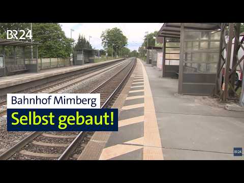 Mimberg: Die Bürger und ihr selbstgebauter Bahnhof | Abendschau | BR24 thumbnail