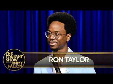 Ron Taylor Stand-Up: Wearing Glasses, Traveling | The Tonight Show Starring Jimmy Fallon thumbnail