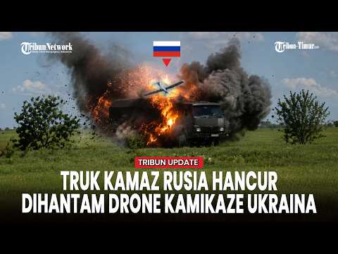Satu Jatuh, Satu Lolos: Drone Ukraina Hancurkan Truk Kamaz Rusia dalam Serangan Ganda thumbnail