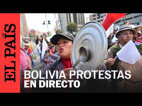 DIRECTO | BOLIVIA protesta por la CRISIS ECONÓMICA | EL PAÍS thumbnail