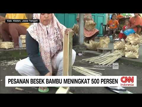 Berkah Iduladha Bagi Pengrajin Tusuk Sate dan Besek Bambu thumbnail