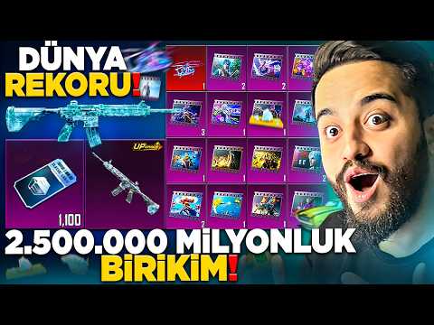 REKOR! TÜM NİHAİ POPÜLERLİKLERİ BİRİKTİRMİŞ! 2,5 MİLYON BEDAVA POPÜLERLİK! PUBG Mobile thumbnail