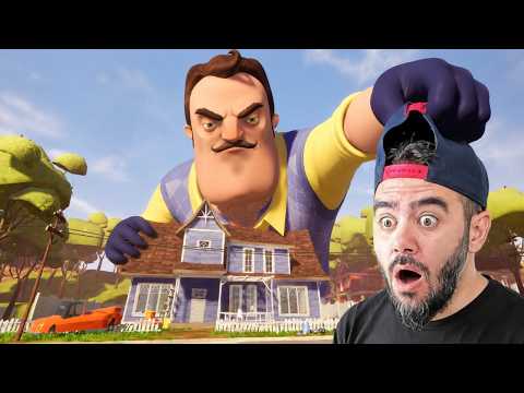 WILSON DEV OLDU EVDEN ÇIKTI - HELLO NEIGHBOR MODS thumbnail
