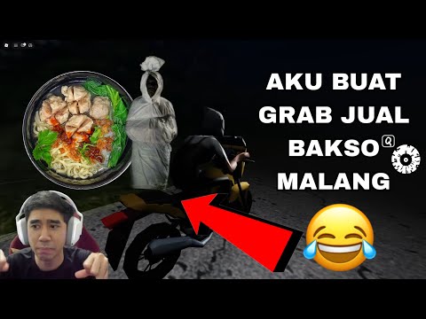 AKU BUAT GRAB JUAL BAKSO MALANG 😂 SECRET ENDING BAKSO MALANG ANOMALIES 🤣 thumbnail