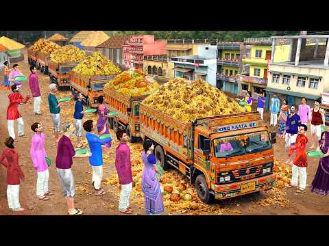 Biryani Trucks Chicken MuttonBiryani Famous Street Food TrucksComedy Hindi Kahaniya MoralStories thumbnail