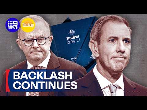 Businesses continue their budget backlash | 9 News Australia thumbnail
