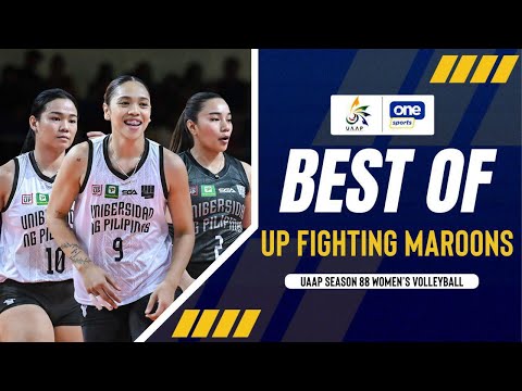Best of UP Fighting Maroons’ GRITTY FIGHT ✊ | UAAP SEASON 88 WOMEN’S VOLLEYBALL TOURNAMENT thumbnail