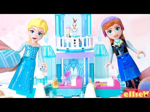 They finally fixed the faces 🙌 Lego Frozen minidoll build & review thumbnail