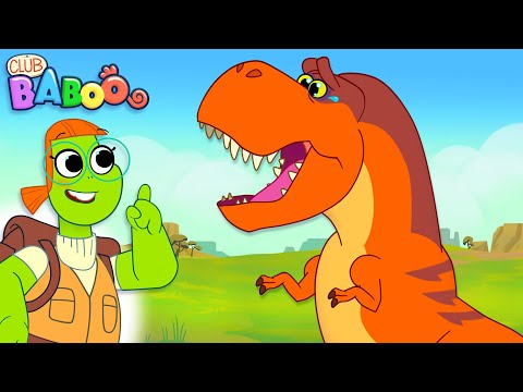 Was the T-Rex scared of a Triceratops? Learn DINOSAURS with Club Baboo DINO FACTS thumbnail