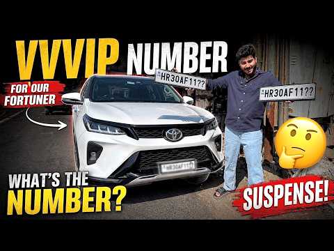 मजबूरी थी… इसलिए लगवाना पड़ा VVVIP Number ? FORTUNER LEGENDER is full Ready !! thumbnail