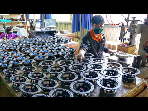 Hi-End Floor Standing Speaker Production Process / 落地揚聲器製作過程 (音響製造) - Taiwan Speaker Factory thumbnail