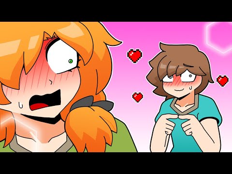 스티브의 애정표현 - Steve's expression of affection | Minecraft anime thumbnail