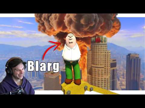 Blarg Reacts To His FUNNIEST Modded GTA 5 Video thumbnail