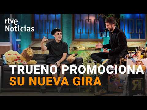 TRUENO está PROMOCIONANDO su GIRA 'TURRAZO WORLD TOUR' con TRES PARADAS en ESPAÑA | RTVE Noticias thumbnail