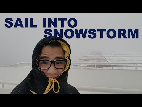 Sailing into a HEAVY Snowstorm! | Life at Sea | Mariner's Vlog #2 thumbnail