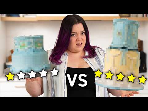 I Ordered WEDDING Cakes from 1 VS 5 STAR BAKERIES! (same budget!) thumbnail