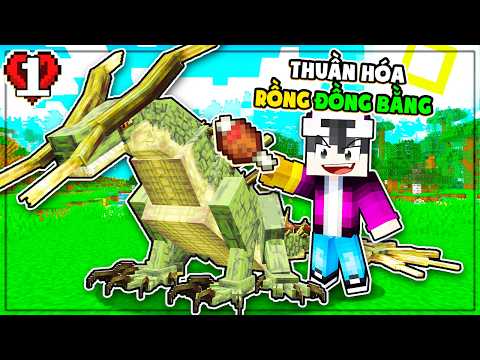 THUẦN HÓA RỒNG ĐẦU TIÊN! | Minecraft Vương Quốc Rồng #1 thumbnail
