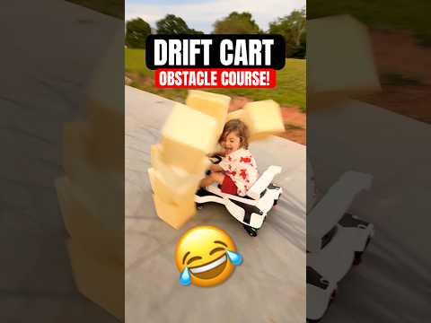 MY SON VS OBSTACLE COURSE 😂 thumbnail