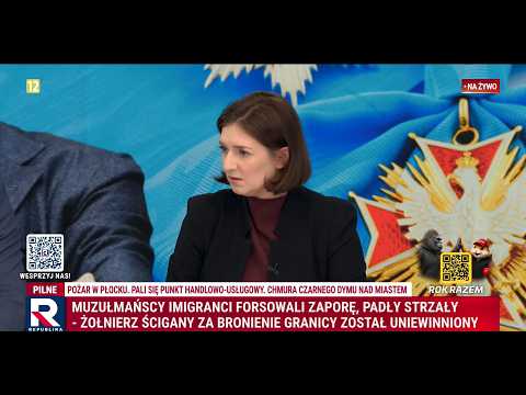 Gembicka: SĄD UNIEWINNIŁ ŻOŁNIERZA broniącego granicy, PROKURATURA nie chciała się wycofać | W Punkt thumbnail