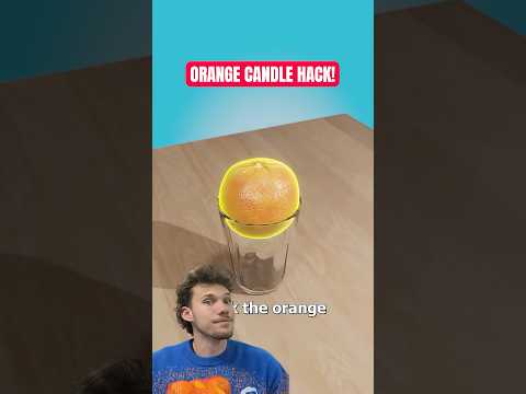 Orange Candle Hack! @zackdfilms thumbnail