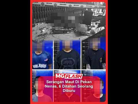 Serangan Maut Di Pekan Nenas, 6 Ditahan Seorang Diburu #MGFlash thumbnail
