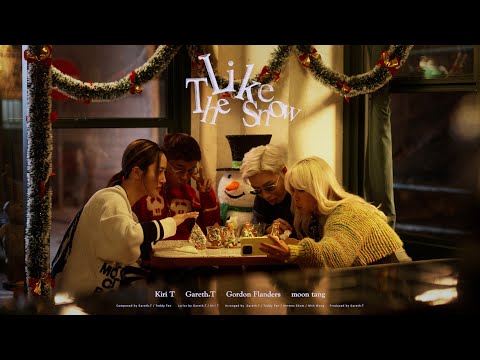 gareth.t X Gordon Flanders X Kiri T X moon tang - Like The Snow (official visualizer) thumbnail