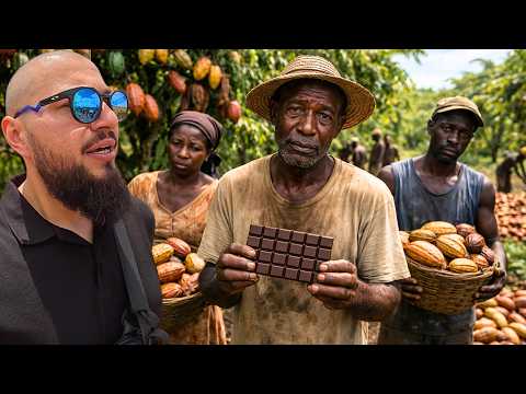 The Dark Truth Behind Chocolate: Farmers Who’ve Never Tasted It - 60% World's Cocoa Produced Here 🇨🇮 thumbnail