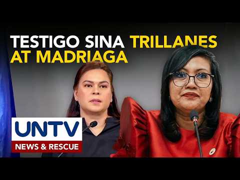 Bank officials Ramil Madriaga at ex-Sen. Sonny Trillanes, kabilang sa 25 testigo vs. VP Sara thumbnail