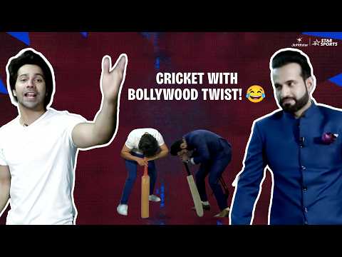 Cricket vs Bollywood! Varun Dhawan vs Irfan Pathan! Who wins? | #TATAIPL thumbnail