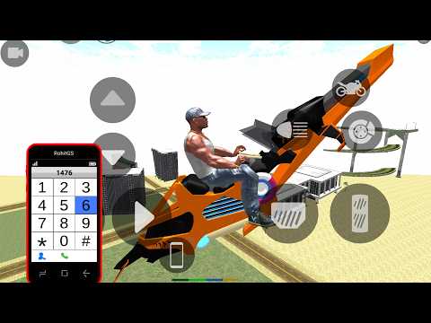 NEW FLYING BIKE CODE NEW bike GTA India - Indian Bikes riding 3d- Best Android Gameplay thumbnail
