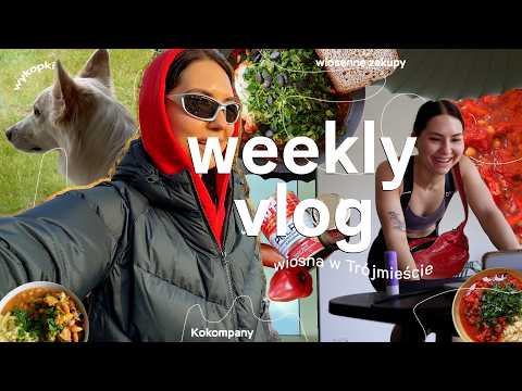 WEEKLY VLOG?// ogarniam niską ferytynę i brak energii / ogłoszenie Soni ?/ znowu żurawie / gotowanie thumbnail