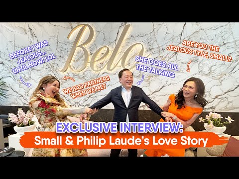 EXCLUSIVE INTERVIEW: SMALL & PHILIP LAUDE | THE SECRETS BEHIND THER LOVE STORY | DR. VICKI BELO thumbnail