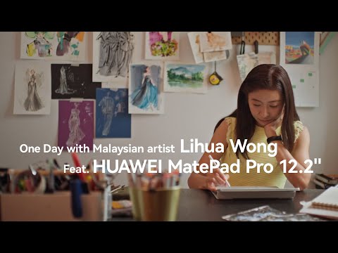 LiHua Wong - International Illustrator | HUAWEI MatePad Pro 12.2" (2025) | Testimonial Video thumbnail