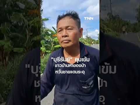 "บุรีรัมย์" คุมเข้ม ชาวบ้านหาของป่า หวั่นชายแดนระอุ I TNN ข่าวเที่ยง | 16–5-69 thumbnail