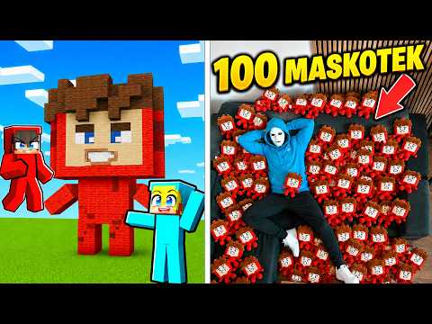 KUPUJE WSZYSTKO co ZBUDUJE LEON w Minecraft! thumbnail