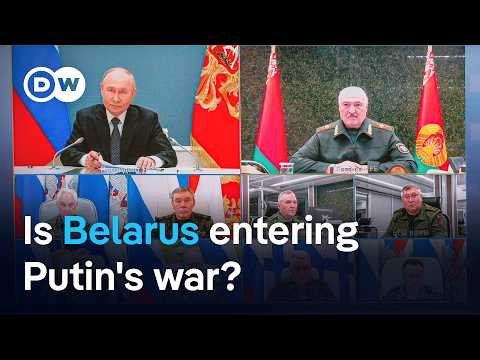 Ukraine warns that Russia could use Belarus as launchpad for new offensive | DW News thumbnail