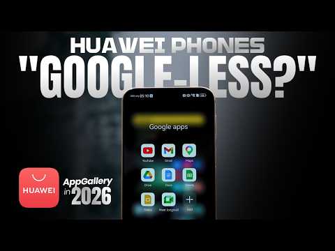 Do people still think HUAWEI phones are Google"-less" in 2026?! | ft. HUAWEI Mate 80 Pro thumbnail