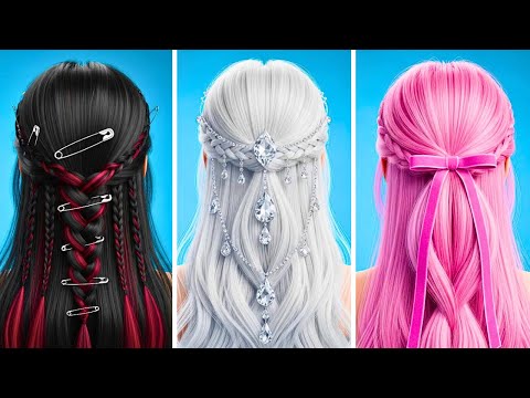 GOTH vs PINK vs LUXURY Beauty Glow-Up ✨ Beste Beauty-Verwandlung thumbnail
