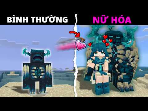 Thử Nghiệm Biến WARDEN Thành HÌNH DẠNG NỮ Trong Minecraft... thumbnail