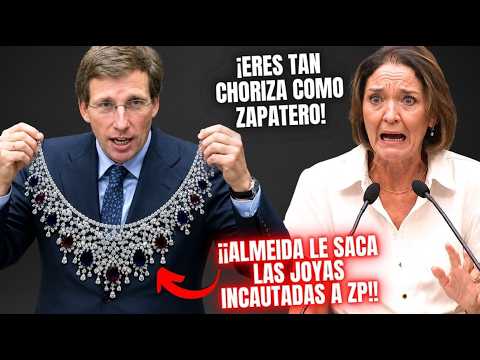 MAROTO ¡ACOJONADA! | ALMEIDA REVELA su IMPLICACIÓN en JOYAS INCAUTADAS a ZAPATERO en su CAJA FUERTE😱 thumbnail