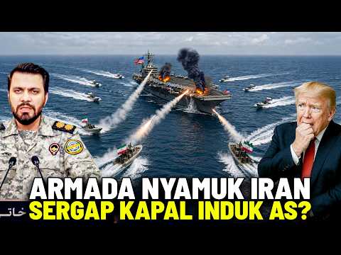 IRAN BERHASIL HANCURKAN KAPAL PERANG AS? Kapal Cepat IRGC Jadi Ancaman Besar AS di Selat Hormuz thumbnail